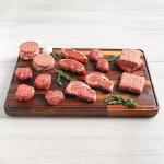 Grass Fed Beef Steak Pack: Filet, Ribeye, Ground
