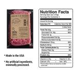 Nebraska Star Beef Angus Ground Beef, 30lb Pack (30 x 1lb) - Premium Frozen Hamburger Meat, 80/20 Lean