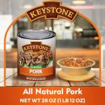 Keystone Meats Variety Pack – 12 Cans of All Natural Fully Cooked Canned Meat (3 Beef, 2 Chicken, 2 Turkey, 2 Pork, 3 Ground Beef) – Shelf-Stable, Ready to Eat – 5-Year Shelf Life – Pantry Staple for Camping, Hiking & Emergency Meals – Made in USA