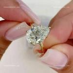 14K Gold Diamond Birthday Inspirational Women Elegant Solitaire New Ring Jewelry