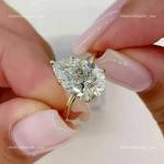 14K Gold Diamond Birthday Inspirational Women Elegant Solitaire New Ring Jewelry