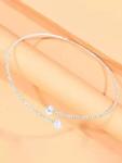 10CT Heart Cut Lab Created Diamond Choker