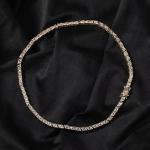 38Ct Lab-Created Trillian Diamond Tennis Necklace