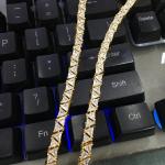 38Ct Lab-Created Trillian Diamond Tennis Necklace