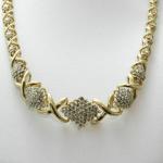 15CT Round Cut Lab-Created Diamond Tennis Necklace