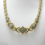 15CT Round Cut Lab-Created Diamond Tennis Necklace