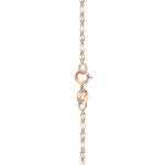 14K Gold Diamond Cut Mirror Chain Necklace