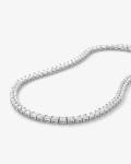 36 CTW Asscher Cut Diamond Tennis Necklace