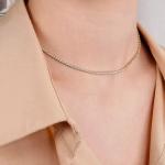 11CT Lab Created Diamond Tennis Choker Necklace