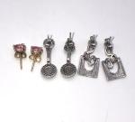 Sterling Silver Diamond and Pearl Jewelry Set