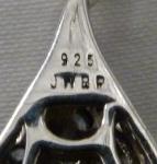 Blue Topaz & Diamond Sterling Silver Necklace