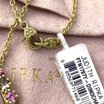 Judith Ripka Diamond & Gemstone Pendant Necklace 18K Gold