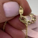 Judith Ripka Diamond & Gemstone Pendant Necklace 18K Gold