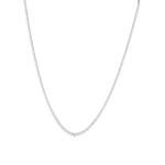 7CT Lab Grown Diamond Tennis Necklace in Silver