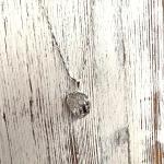 Herkimer Diamond Quartz Pendant Necklace for Women Natural Herkimer Pendant Gift