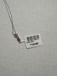 NWT 1/10 CT TW Diamond Sterling Silver Necklace 18” Pendant Jewelry Gift Fashion