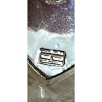 Sterling Silver Diamond Heart Necklace 16