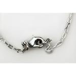 Sterling Silver Diamond Heart Necklace 16