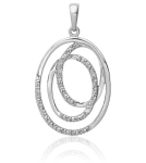925 Sterling Silver Diamond Necklace