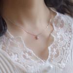 Baguette Cut Simulated Diamonds Pendant 925 Sterling Silver Everyday Necklace