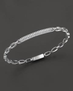 8 CT Round Simulated Diamond Women Tennis Bracelet 925 White Sterling Silver