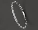 8 CT Round Simulated Diamond Tennis Bracelet 925 Silver