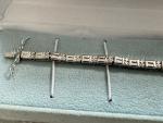 Diamond Tennis Bracelet in Silver with Natural Diamonds