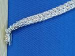 White Diamond CZ Tennis Bracelet in Sterling Silver