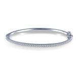 Lafonn Platinum Plated 3.50 CTW Tennis Bracelet