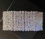 Elegant 106 CTW Simulated Diamond Bracelet in White Gold