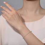 Lafonn Platinum Plated 3.50 CTW Tennis Bracelet