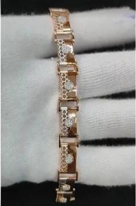 5CT Round Cut Diamond Tennis Bracelet in Silver