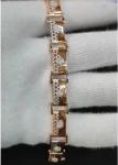 5CT Round Cut Diamond Tennis Bracelet in Silver