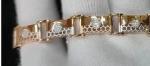 5CT Round Cut Diamond Tennis Bracelet in Silver