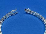 Zirconia Tennis Bracelet in Sterling Silver