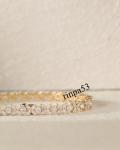 Lab Created Diamond Bracelet for Women 925 Silver