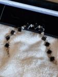 7CT Black Diamond Tennis Bracelet in White Gold
