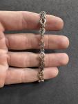 Diamond Heart Tennis Bracelet in Sterling Silver