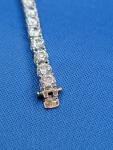 Zirconia Tennis Bracelet in Sterling Silver