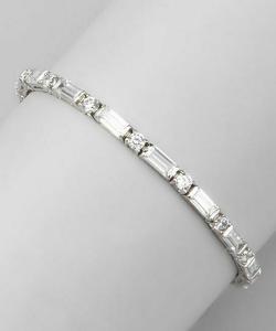 5 CT Simulated Diamond Women’s Tennis Bracelet