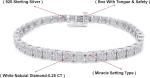 1/4ct Diamond Tennis Bracelet in Sterling Silver