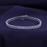 1/4ct Diamond Tennis Bracelet in Sterling Silver