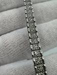 Women's Sterling Silver Diamond Tennis Bracelet