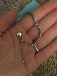 White Gold Diamond Jewelry Bracelet