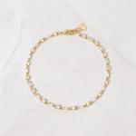 6CT Baguette Simulated Diamond Women Pretty Tennis Bracelet 14k Yellow Gold Over