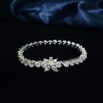 5CT Marquise Lab Diamond Tennis Bracelet 14K White Gold