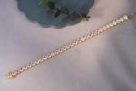 7-Inch 7 CT Round Cut Tennis Bracelet in Gold