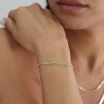 10K Yellow Gold Solid 2.7mm Miami Cuban Link Chain Bracelet 7" 7.5" 8" 8.5" 9"