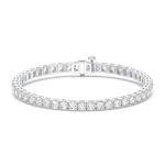 5CT Diamond Tennis Bracelet Lab Grown Diamond - 14K Solid Gold - White Gold