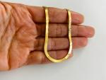 10K Yellow Gold 3mm Herringbone Anklet Bracelet